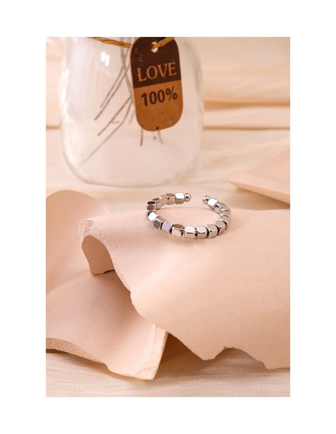 Bague Cube