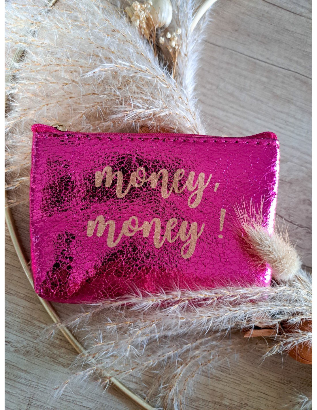 Porte monnaie Money Money Fuchsia