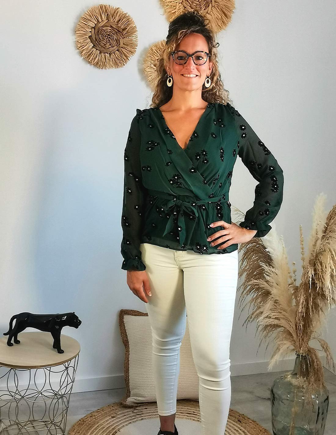 Blouse CLERMONT Verte